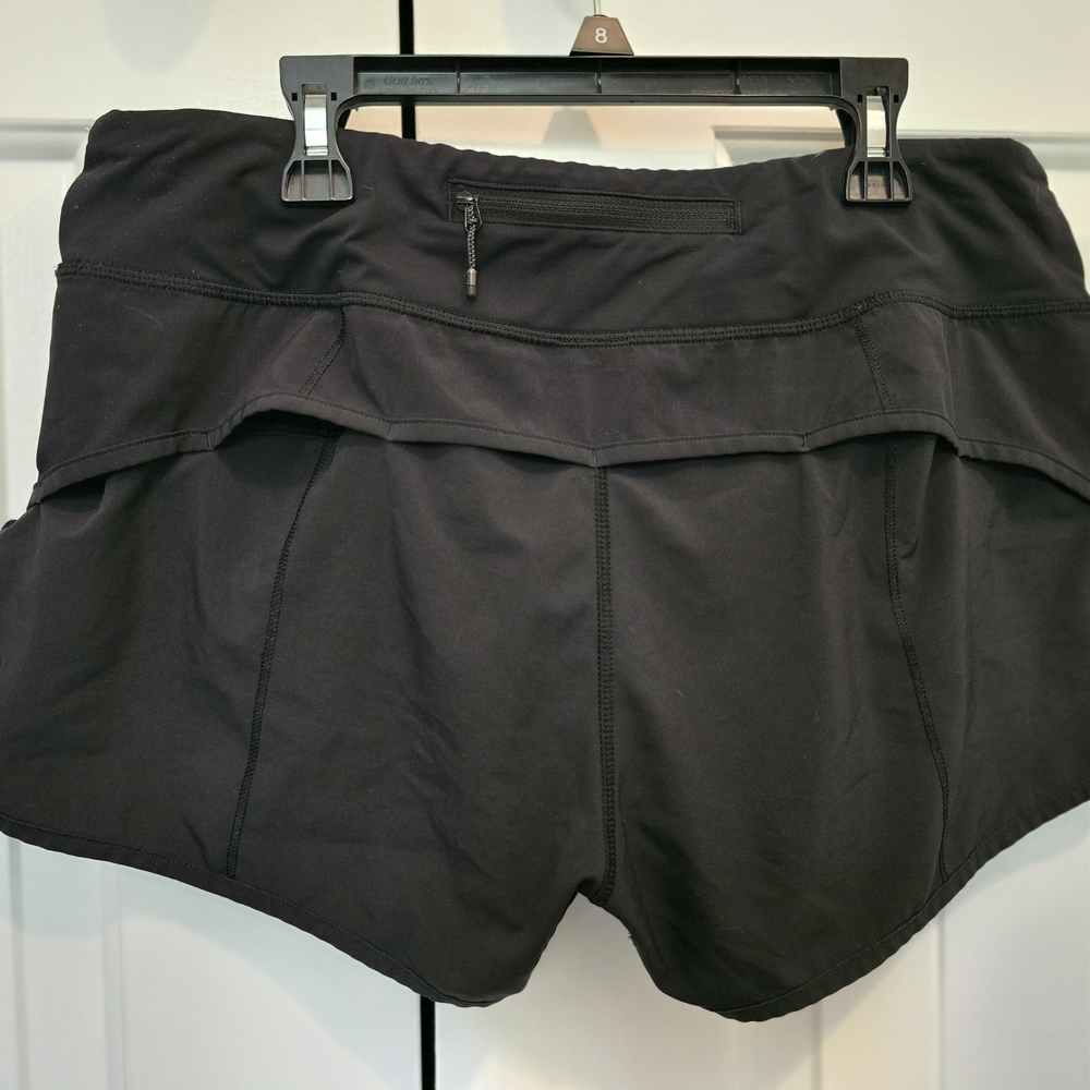 lululemon Speed Shorts, 2.5 Inch. Size 8. Like New